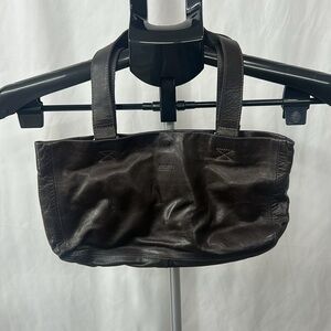 M0851 Brown Leather Women's Bag